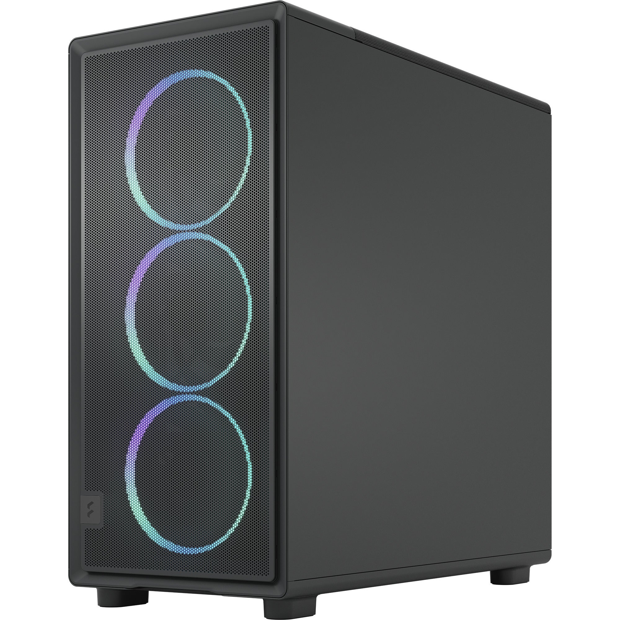 Fractal design epoch xl tg rgb midi tower behuizing (zwart | 2x usb-a | 1x usb-c | rgb | tempered glass)