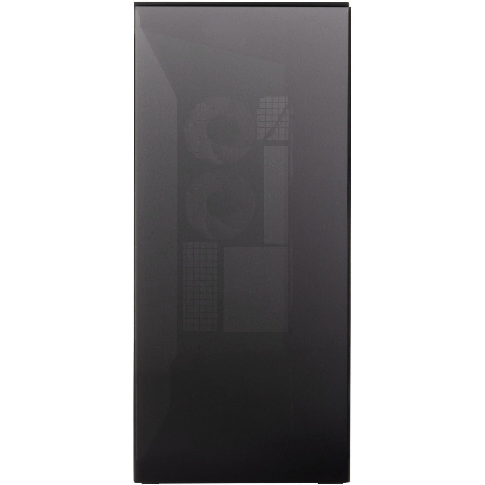 Arctic xtender midi tower behuizing (zwart (mat) | 2x usb-a | 1x usb-c | rgb | tempered glass)