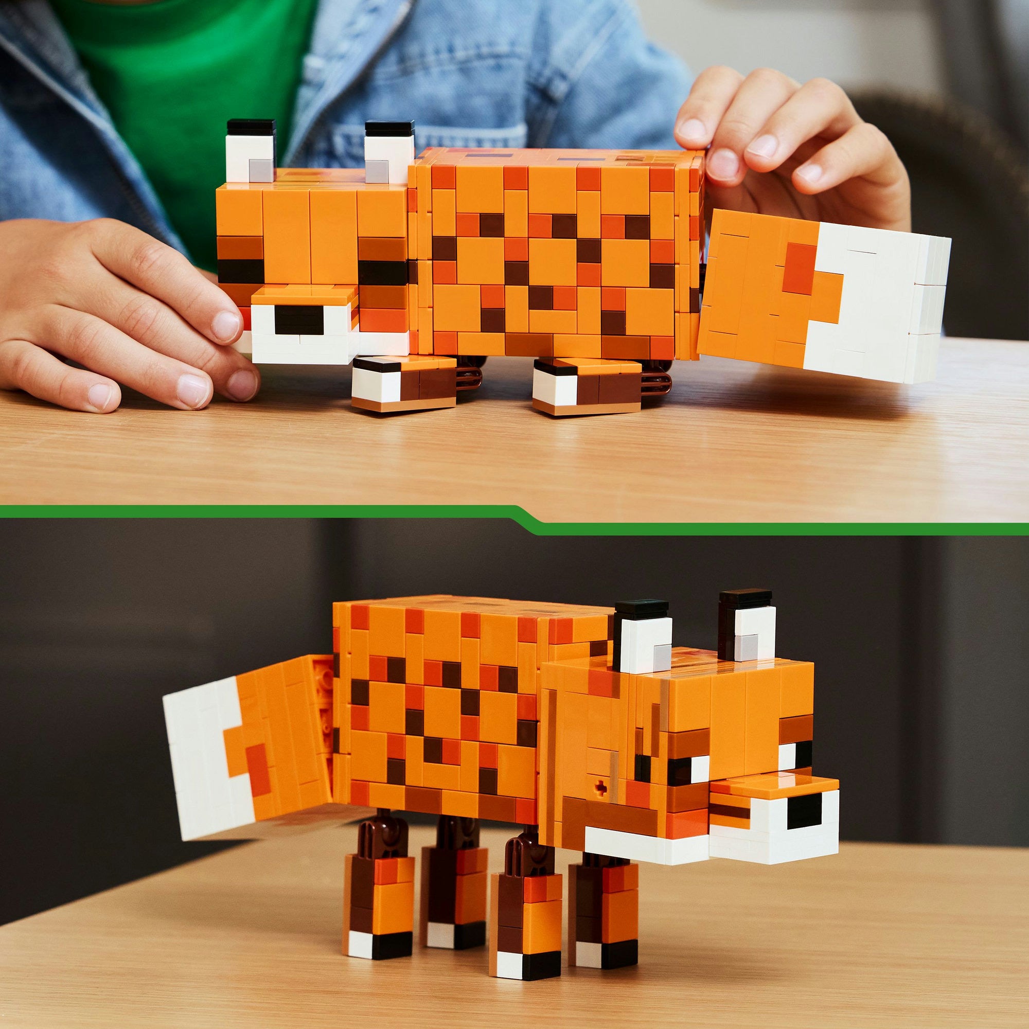 LEGO Minecraft Fuchs-Bauspielzeug