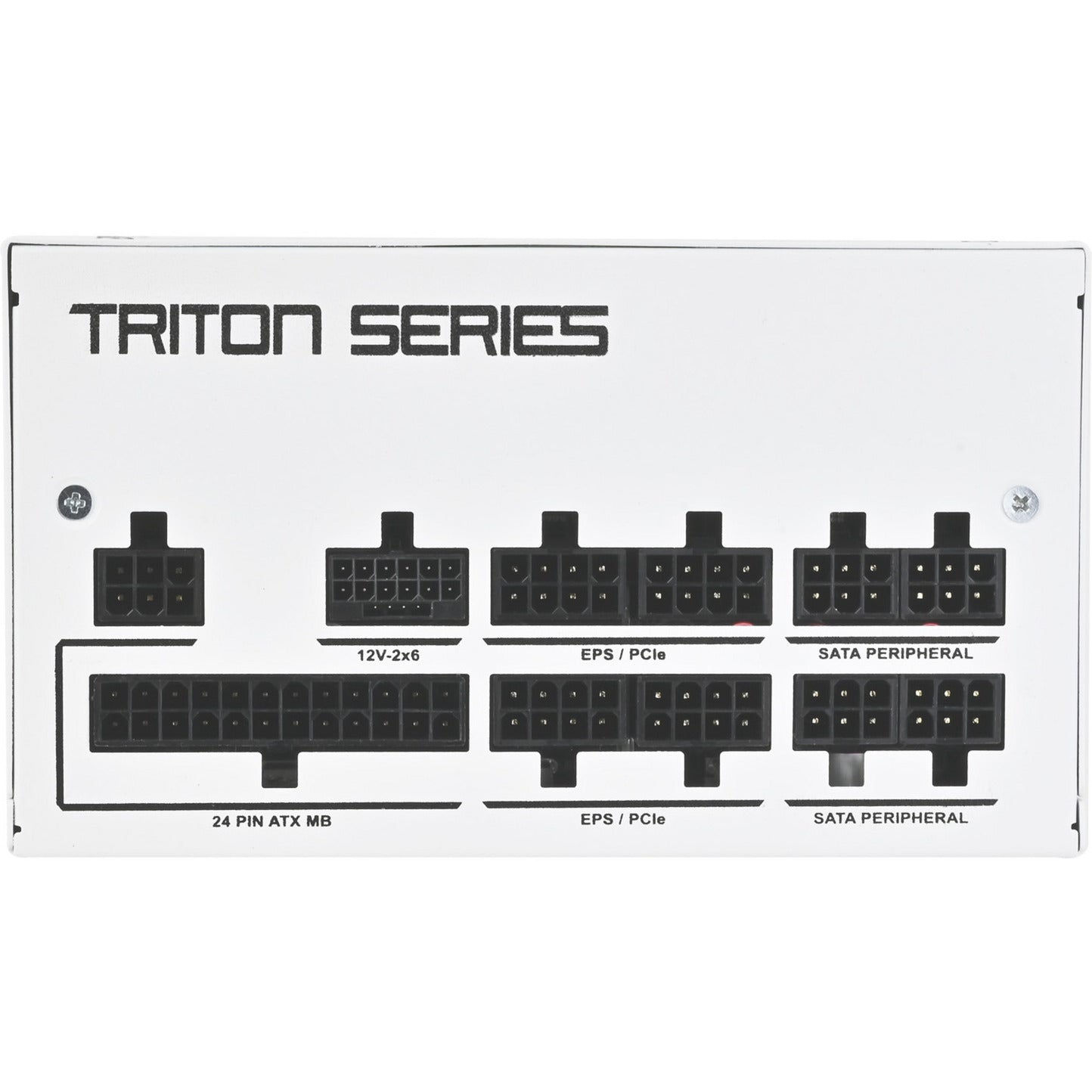 Silverstone triton 1000rz modulaire 1000 watt voeding (wit, 1x 12v-2x6, 4x pcie)