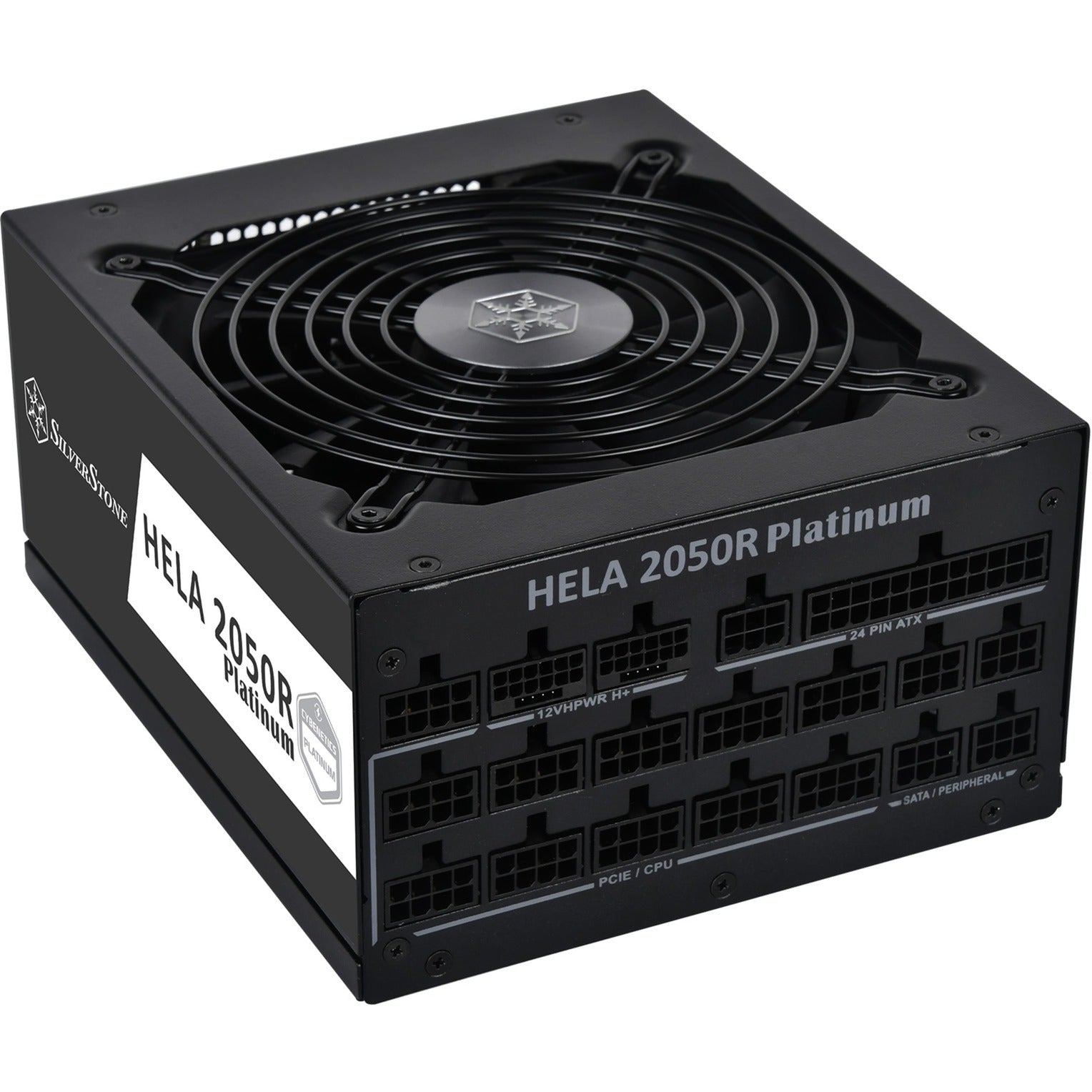 Silverstone hela 2050r platinum, modulaire 2050 watt voeding (zwart, 14x pcie)
