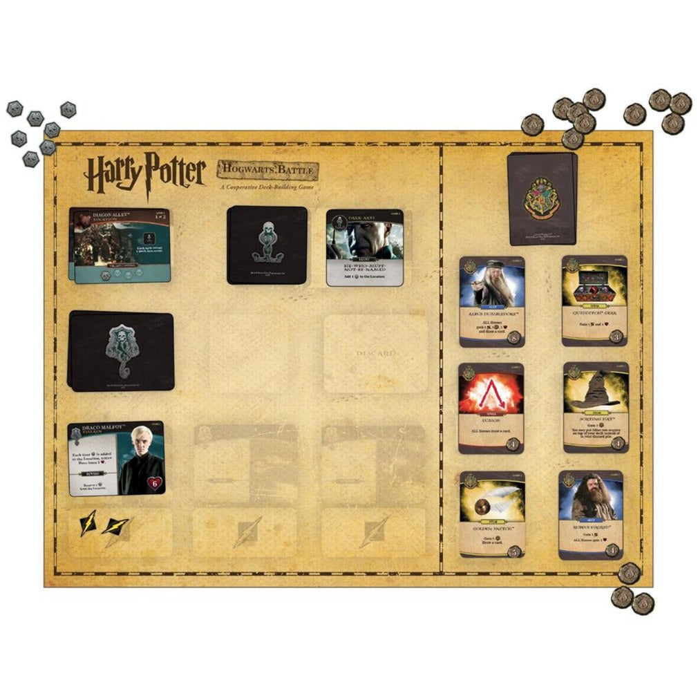 European player network harry potter: hogwarts battle kaartspel (engels, 2 - 4 spelers, 30 - 90 minuten, vanaf 11 jaar)