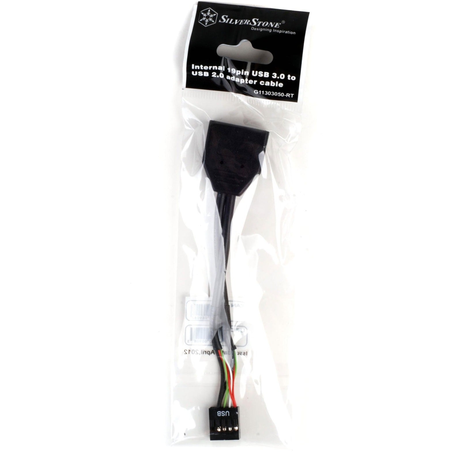 SilverStone G11303050-RT, USB 2.0 (intern) 9-polig > USB 3.0 (int