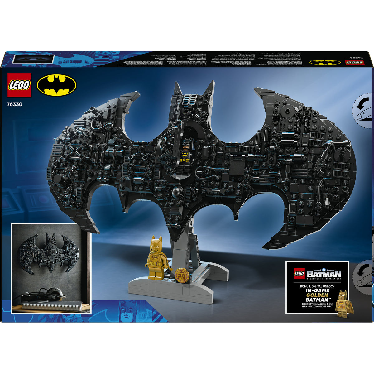 Lego super heroes 76330 batman logo