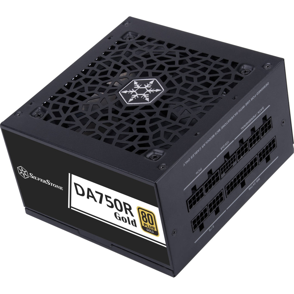 Silverstone da750r gold modulaire 750 watt voeding (zwart, 4x pcie)