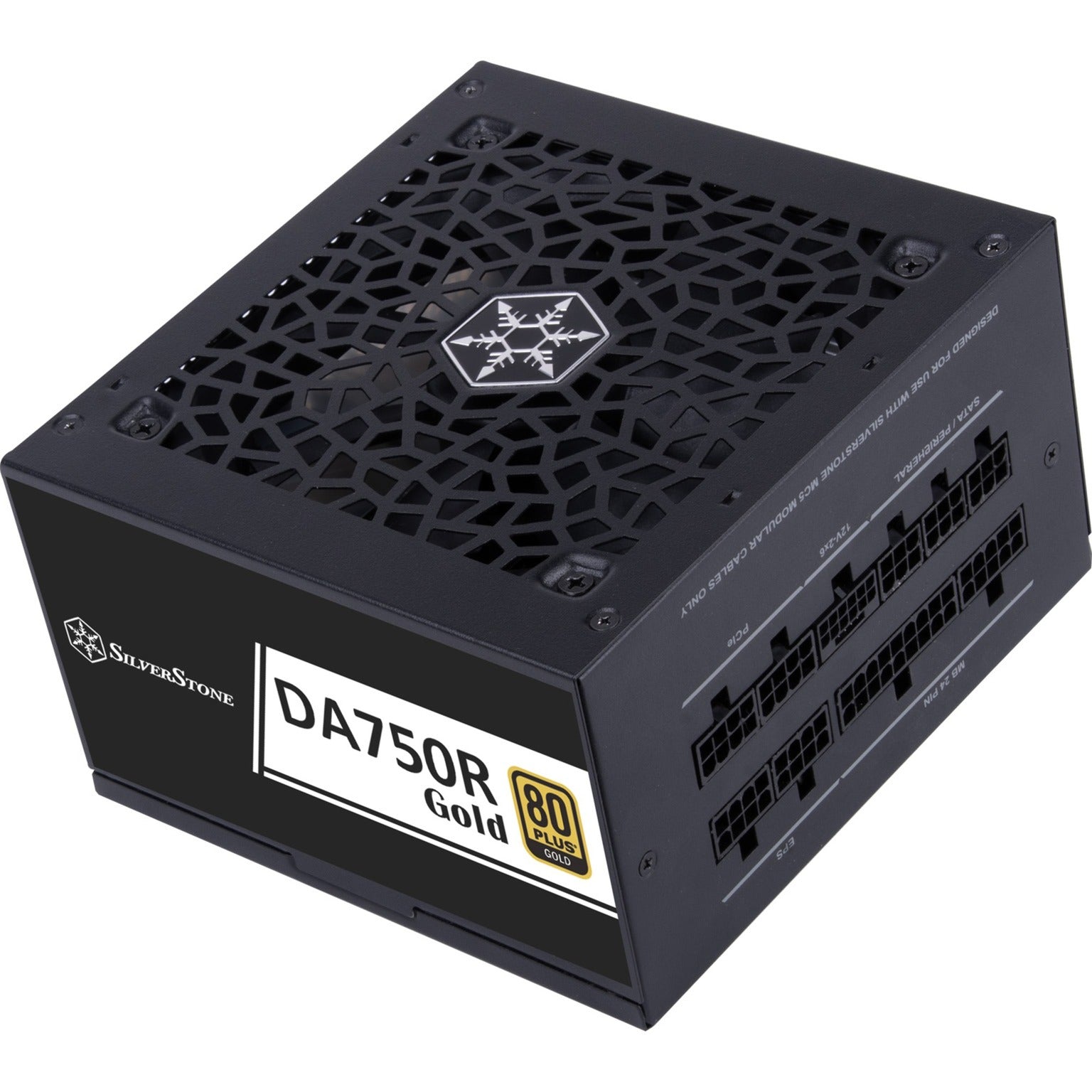 Silverstone da750r gold modulaire 750 watt voeding (zwart, 4x pcie)