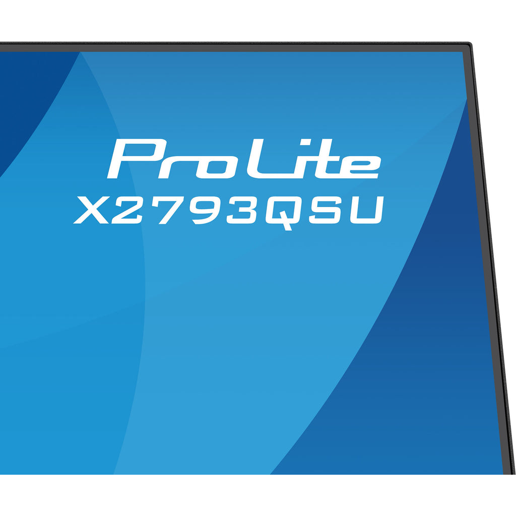 Iiyama prolite x2793qsu-b1 27 monitor (zwart (mat), hdmi, displayport, usb, audio)