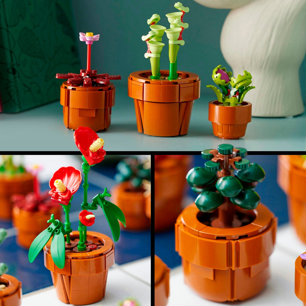 Lego icons 10329 miniplantjes