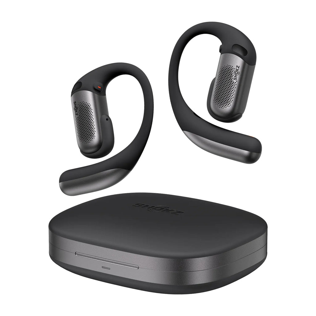 Shokz openfit pro anr open-ear tws hoofdtelefoon (zwart)