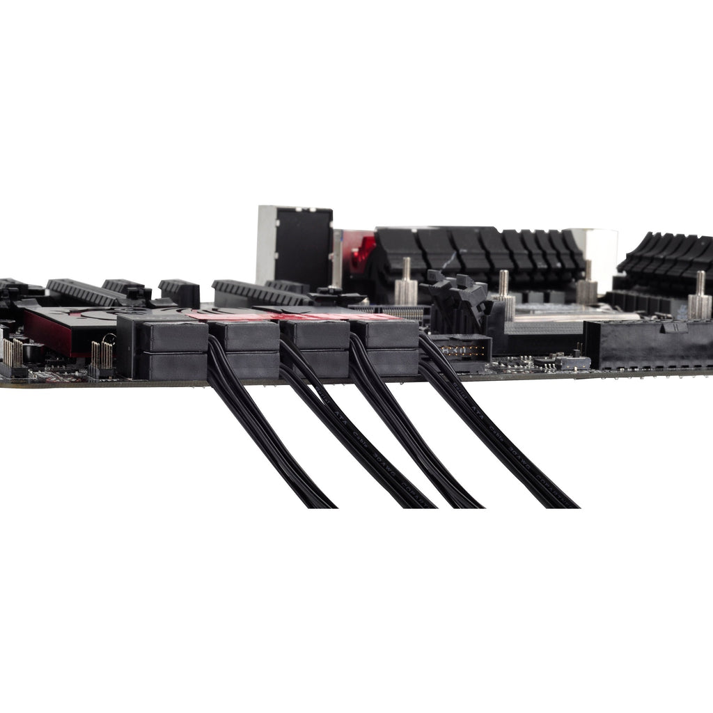 Silverstone sata iii kabel 30cm (zwart, 6gb s, low profile connector, cp11b-300)