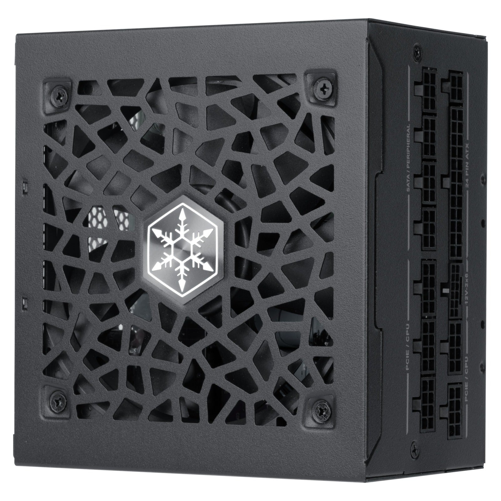 Silverstone hela 750r platinum modulaire 750 watt voeding (zwart, 4x pcie)