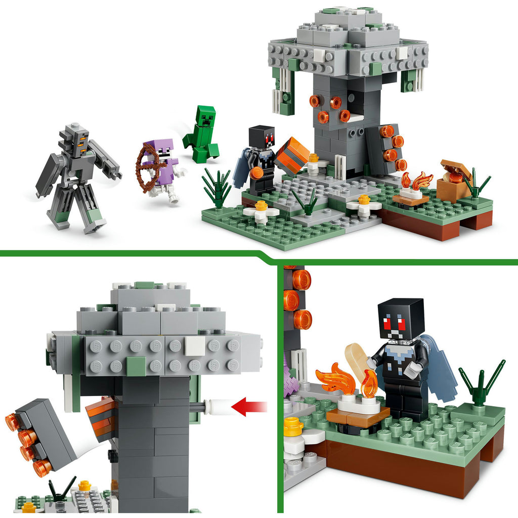 LEGO Minecraft The Pale Garden Konstruktionsspielzeug