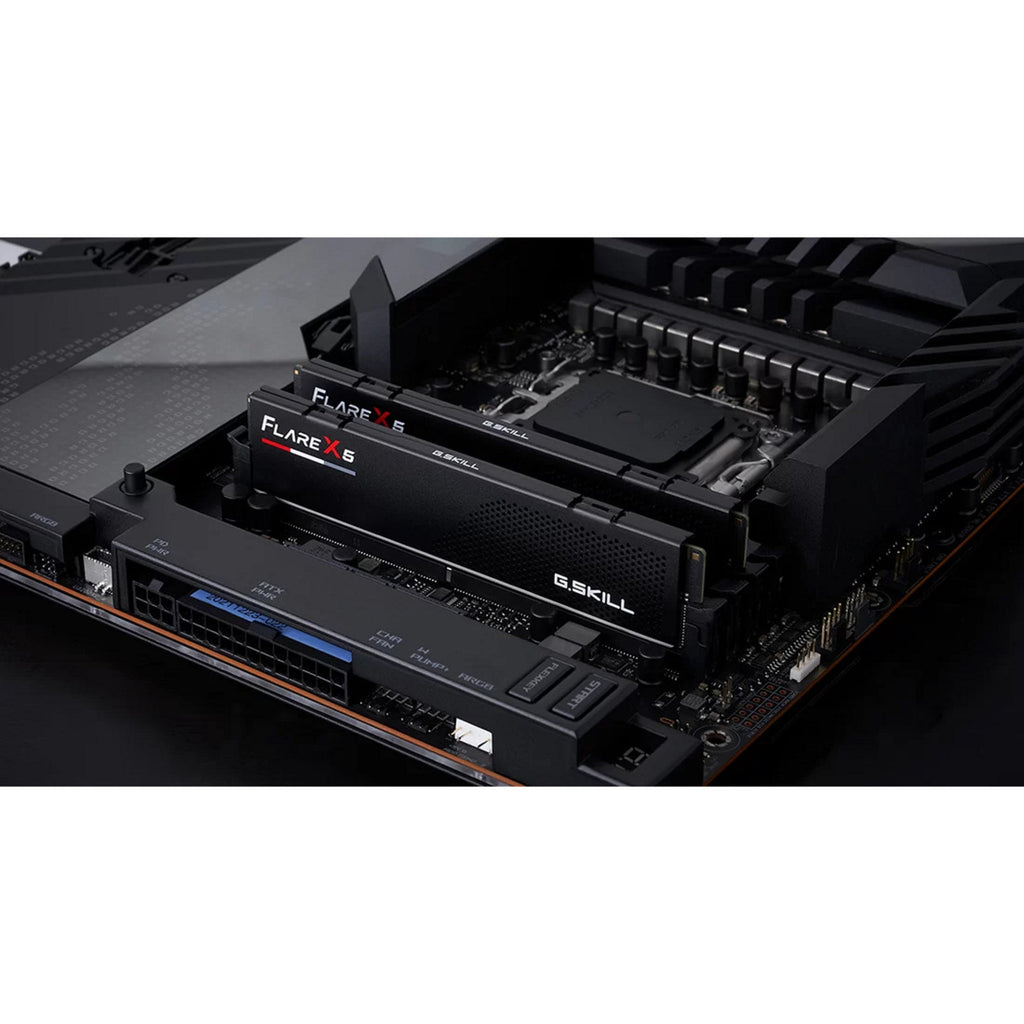 G.skill flare x5 16 gb ddr5-5600 (2x 8 gb) werkgeheugen (zwart, f5-5600j3636c8gh2-fx5)