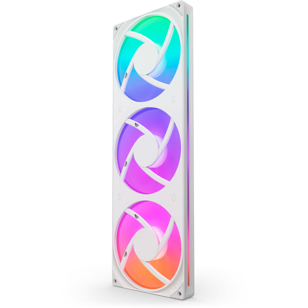 Nzxt f420 rgb core case fans (wit, 3 stuks, 420 x 140 x 26 mm)