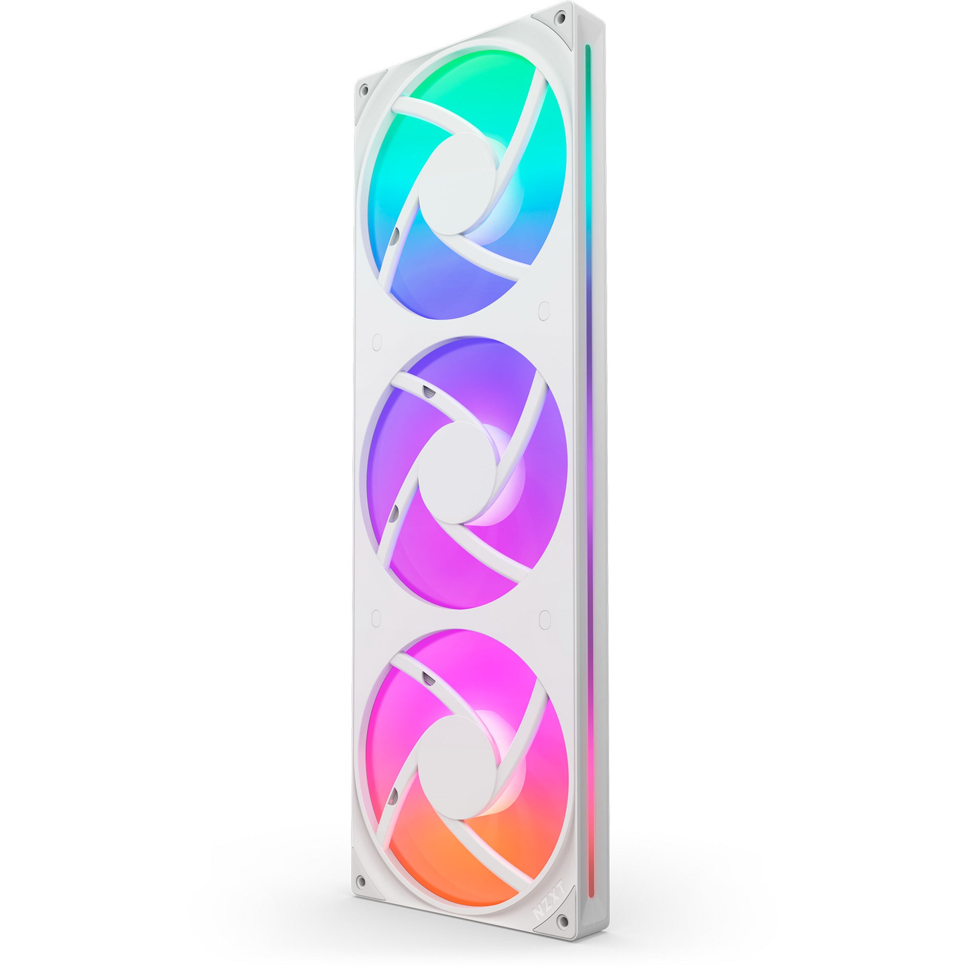 Nzxt f420 rgb core case fans (wit, 3 stuks, 420 x 140 x 26 mm)