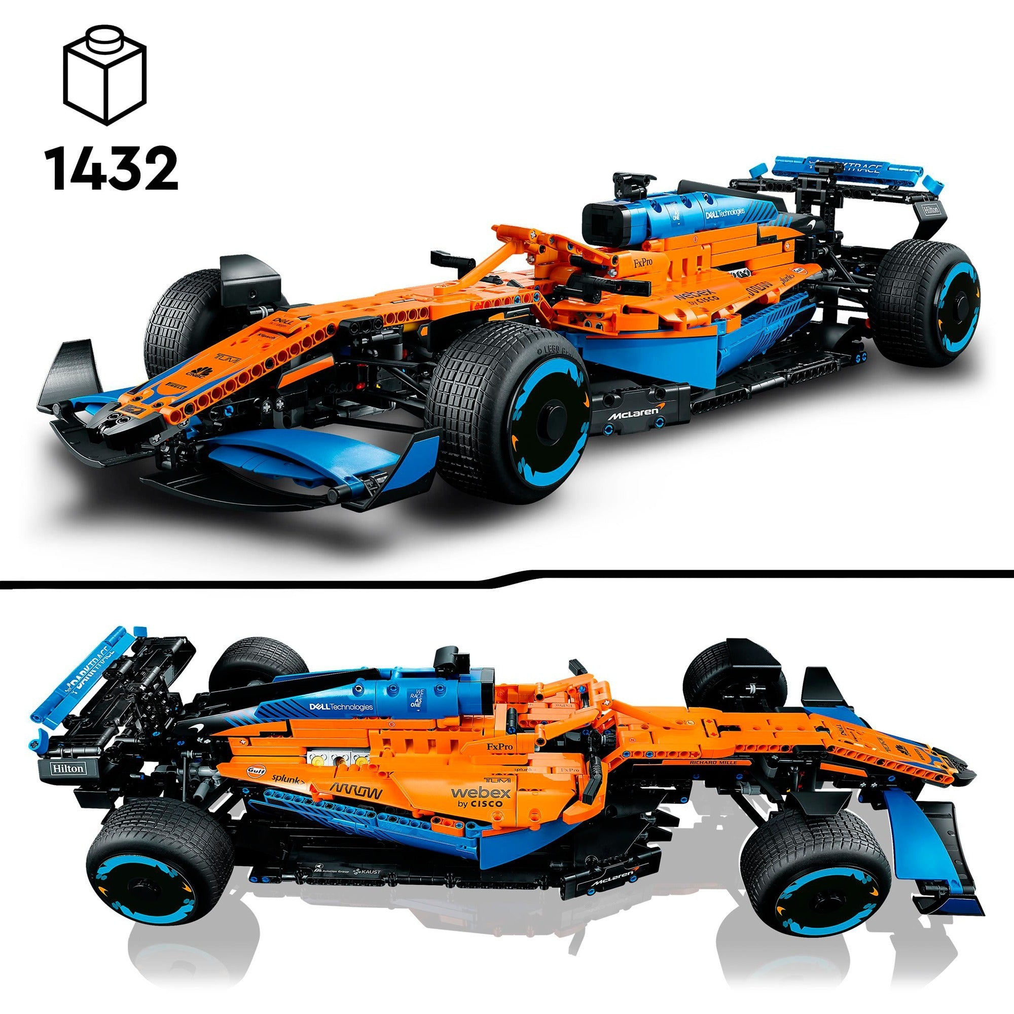 Lego technic - mclaren formule 1 racewagen constructiespeelgoed (42141)
