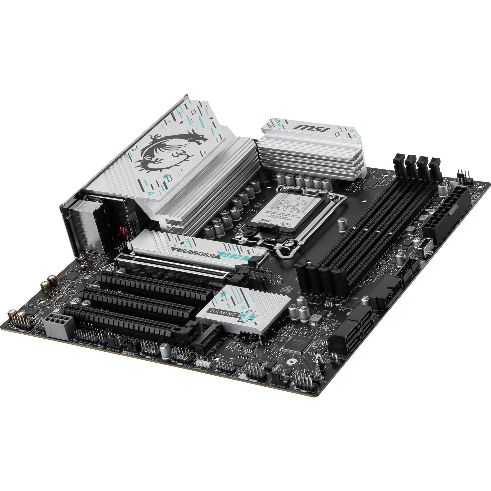 Msi b860m gaming plus wifi socket 1851 moederbord (raid, 5gb-lan, wi-fi 7, bt, sound, µatx)