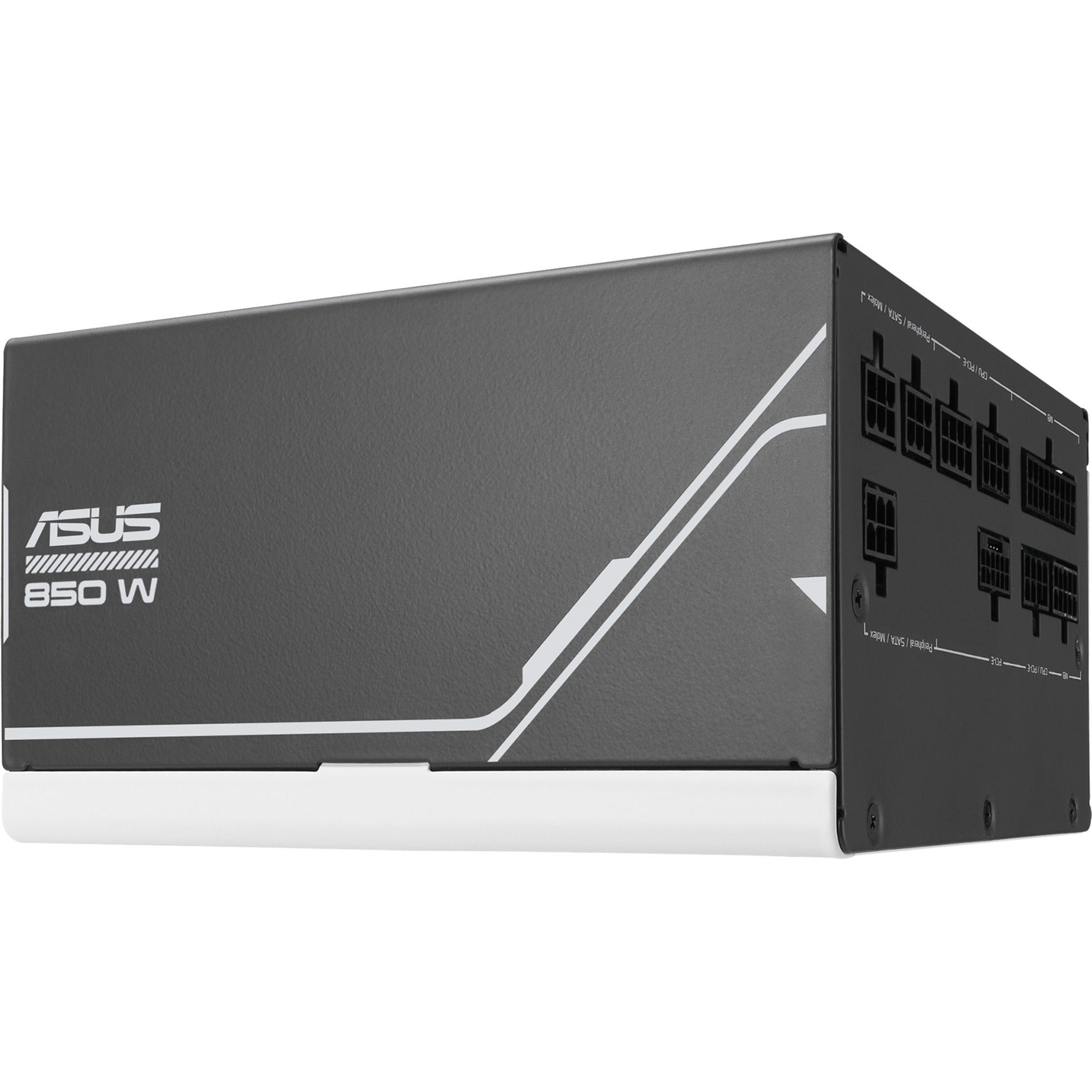 Asus prime gold modulaire 850 watt voeding (wit, 1x 12v-2x6, 3x pcie)