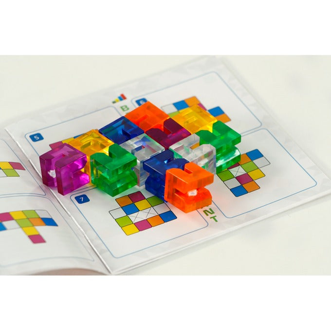 999Games Flex Puzzler Crystal Brain Teaser (Niederländisch, 1 Spieler, ab 7 Jahren, 80 Herausforderungen)