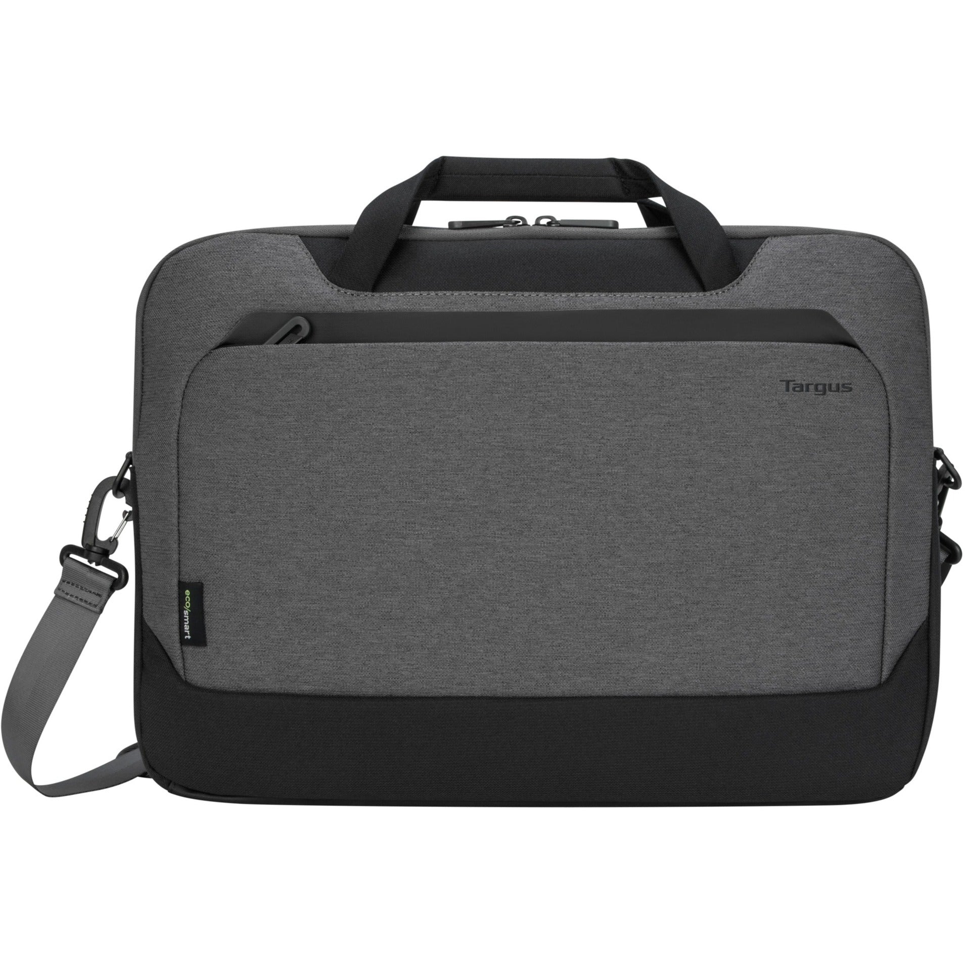 Targus cypress 15.6” briefcase with ecosmart laptoptas (grijs)