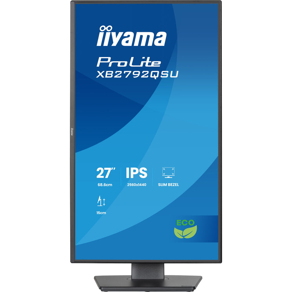 Iiyama prolite xb2792qsu-b1 27 gaming monitor (zwart, hdmi, displayport, 2x usb-a, usb-b, 120 hz)