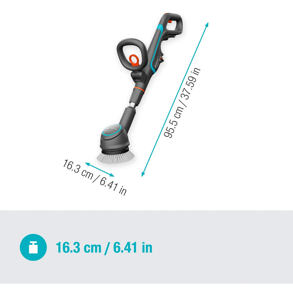 GARDENA AquaBrush Kompakt Akku-Multireiniger 02/18V P4A So
