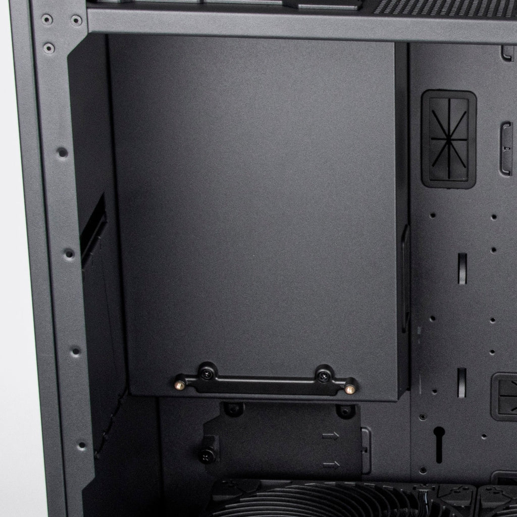 Silverstone alta f2 big tower behuizing (zwart | 4x usb-a | 1x usb-c | tempered glass)
