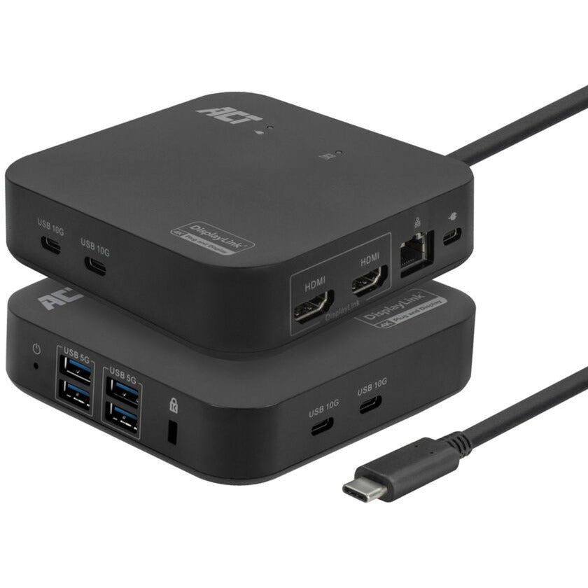 Act connectivity usb-c docking station ac7150 (zwart)