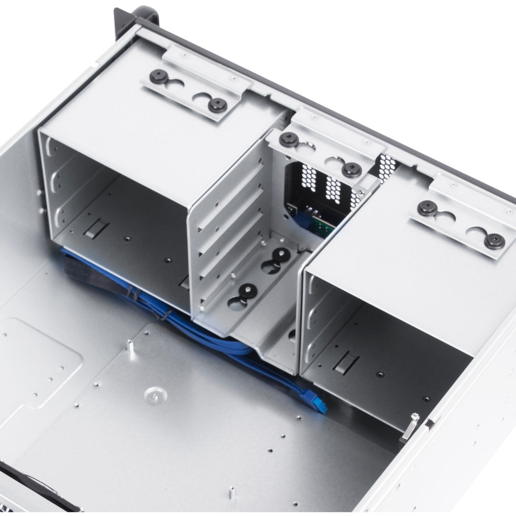 Silverstone rm41-506 rack behuizing (zwart | 2x usb-a 3.2 (5 gbit s))