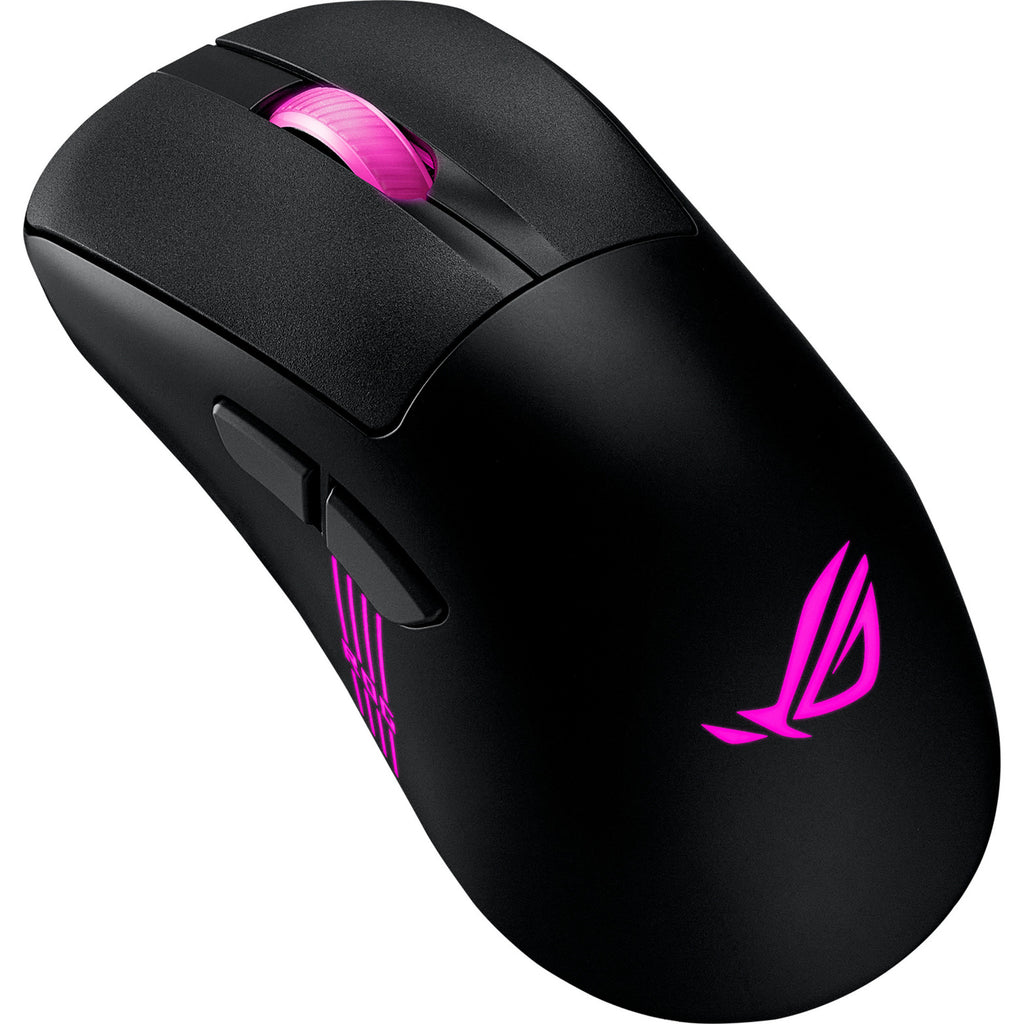 Asus rog keris ii origin gaming mouse (zwart, 42.000 dpi, rgb, usb, 2.4ghz, bluetooth)