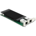 Delock pci express x4 card to 2 x rj45 gigabit lan poe+ i350 netwerkadapter