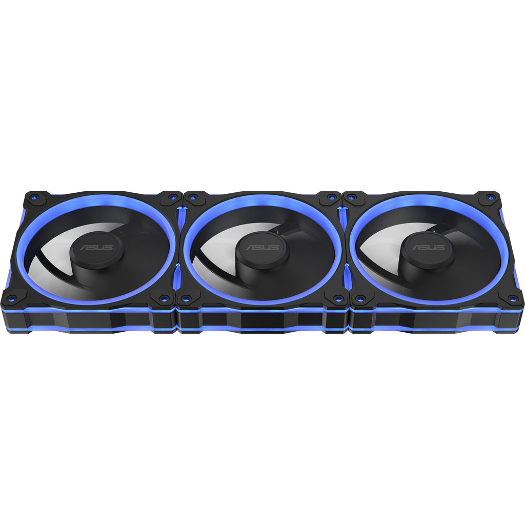 Asus prime mr120 argb fan - triple pack case fans (zwart, 3 stuks, 120 x 120 x 28 mm, 3 stuks)