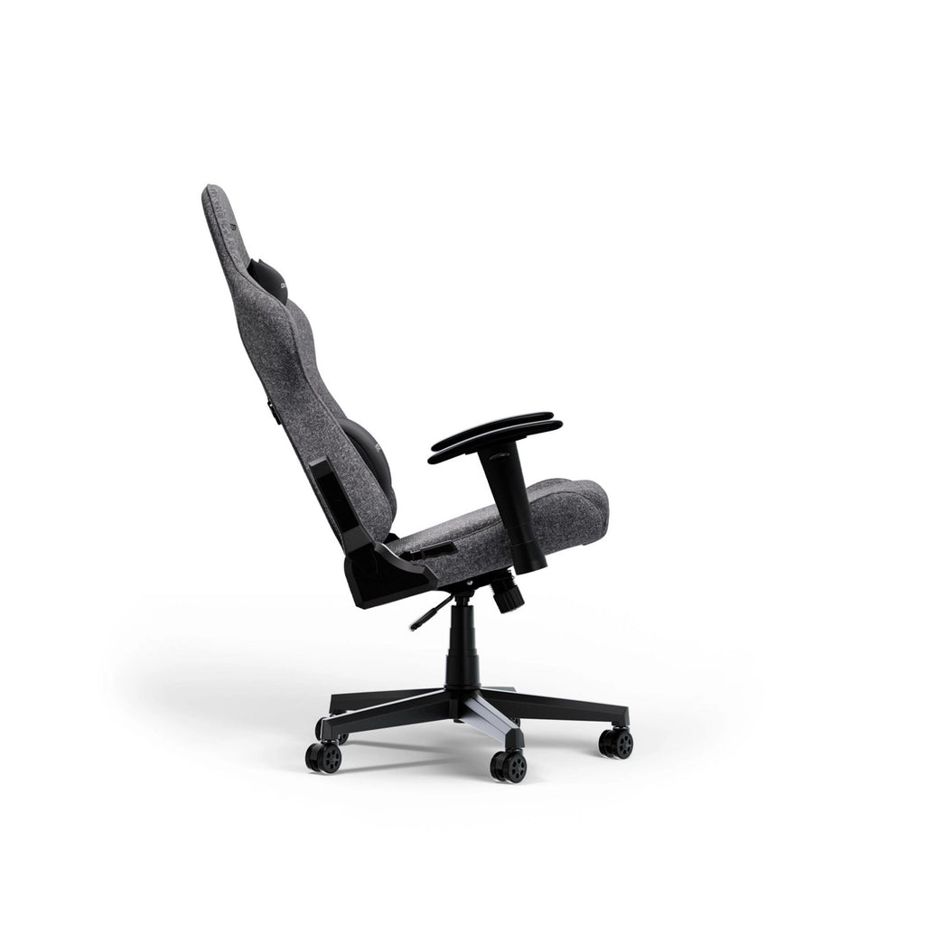 Dxracer prince l grey fabric gamestoel (grijs)