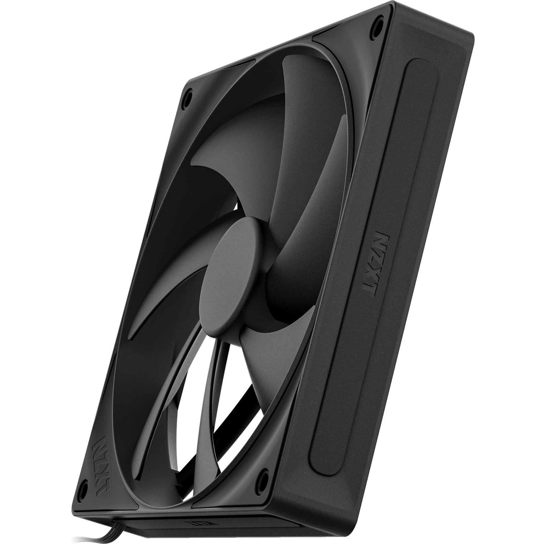 Nzxt f140p case fan (zwart, 140 x 140 x 25 mm, pwm)
