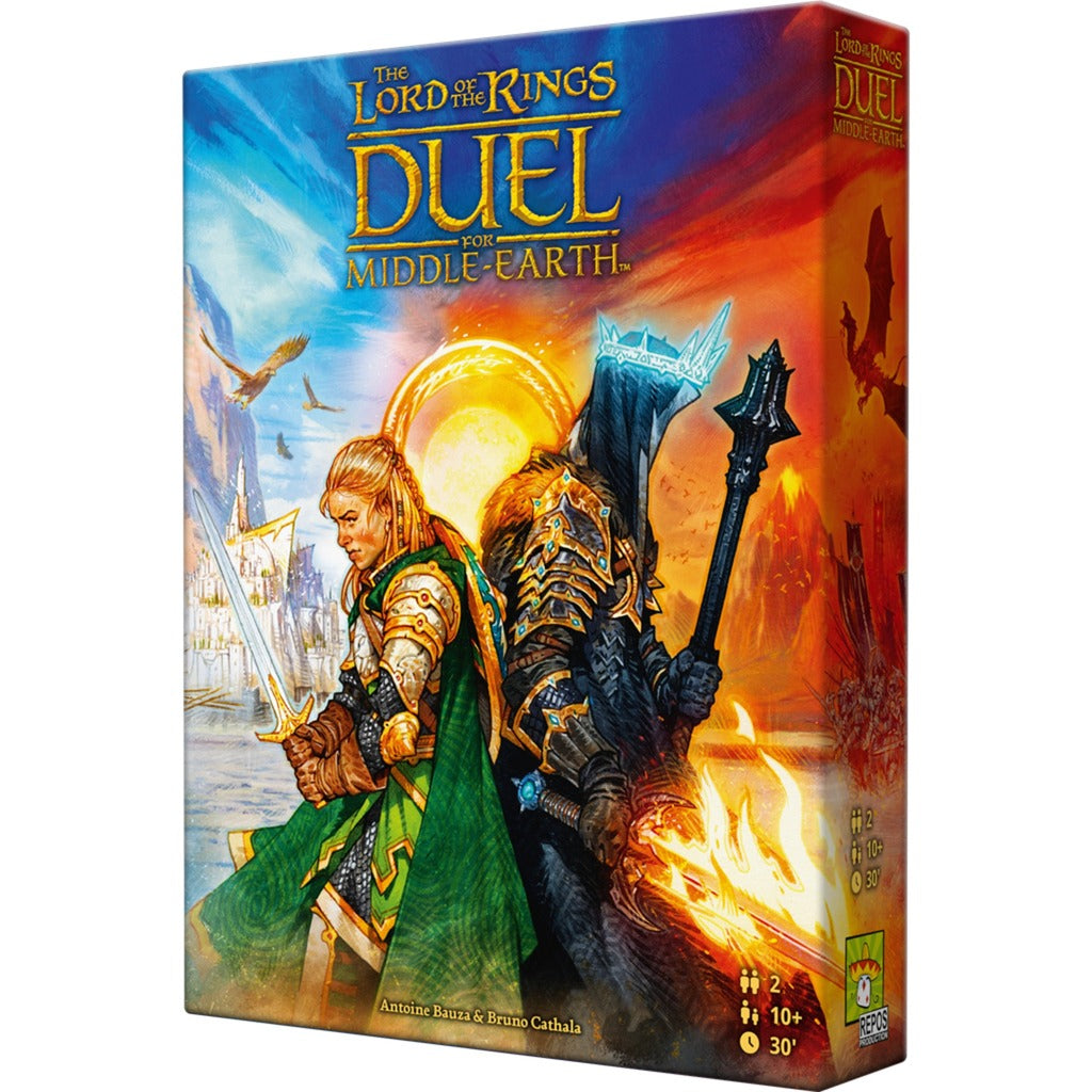 Asmodee the lord of the rings duel for middle earth bordspel (nederlands, 2 spelers, 30 minuten, vanaf 10 jaar)