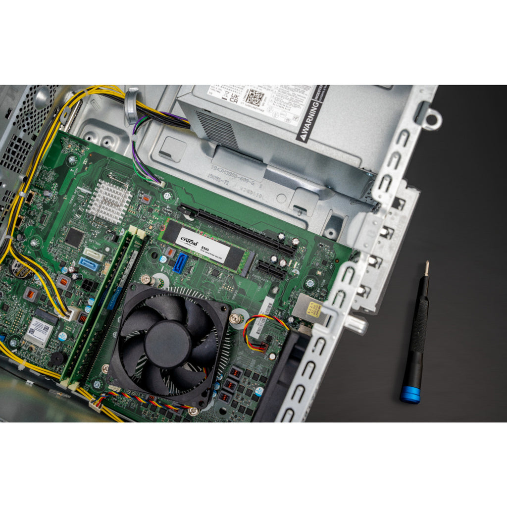 Crucial e100 480 gb ssd (ct480e100ssd8, pcie 4.0 x4, nvme, m.2 2280)
