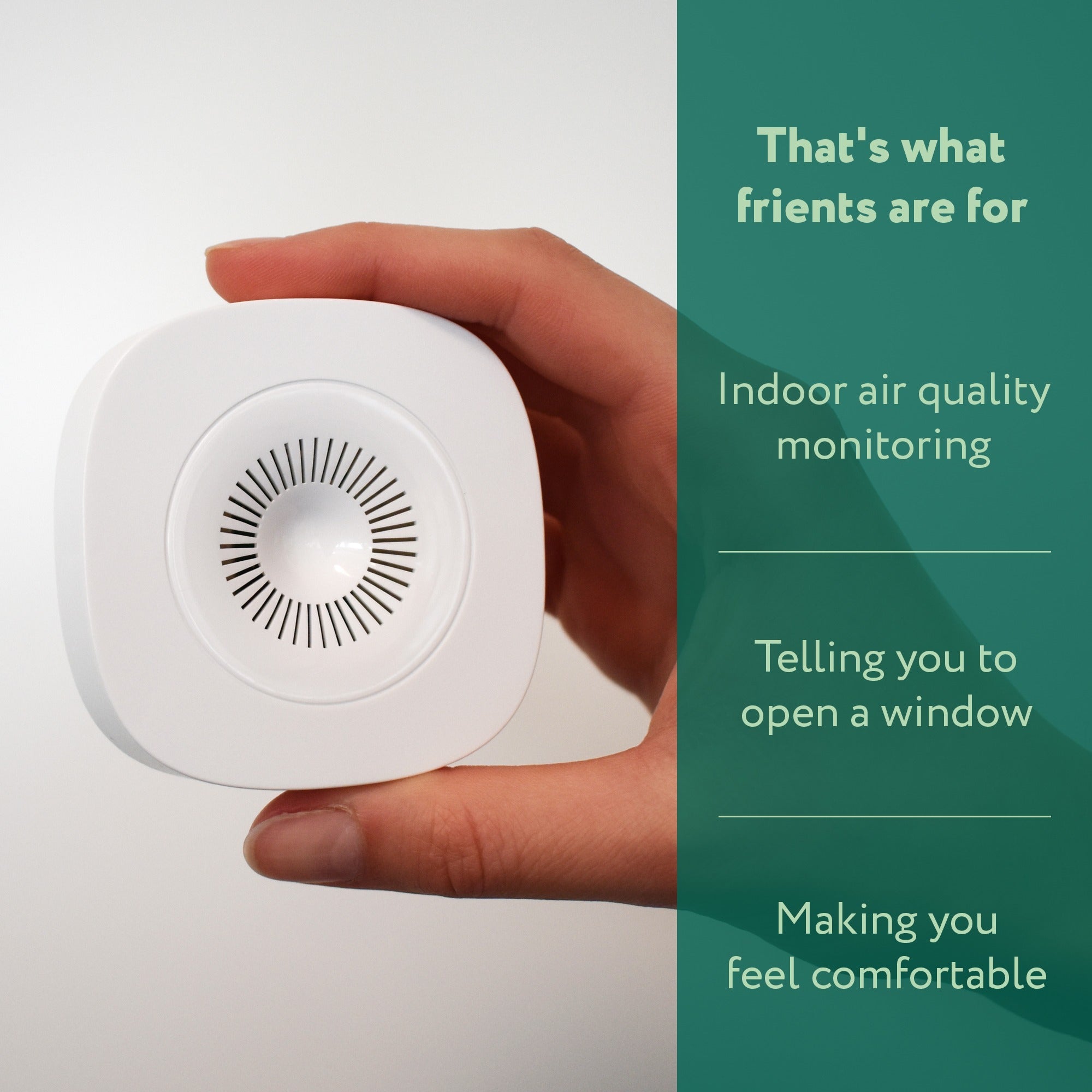 Ty frient air quali sensor (wit, zigbee 3.0)