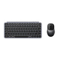 Keychron b1 pro keyboard and bm24 mouse wireless combo desktopset (grijs, us lay-out (qwerty), scissor switches, 75%, 100 - 2400 dpi, abs keycaps, 2.4 ghz | bluetooth | usb)
