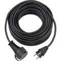 Brennenstuhl kwaliteits verlengsnoer 10m (ip44, kabel voor buiten) zwart