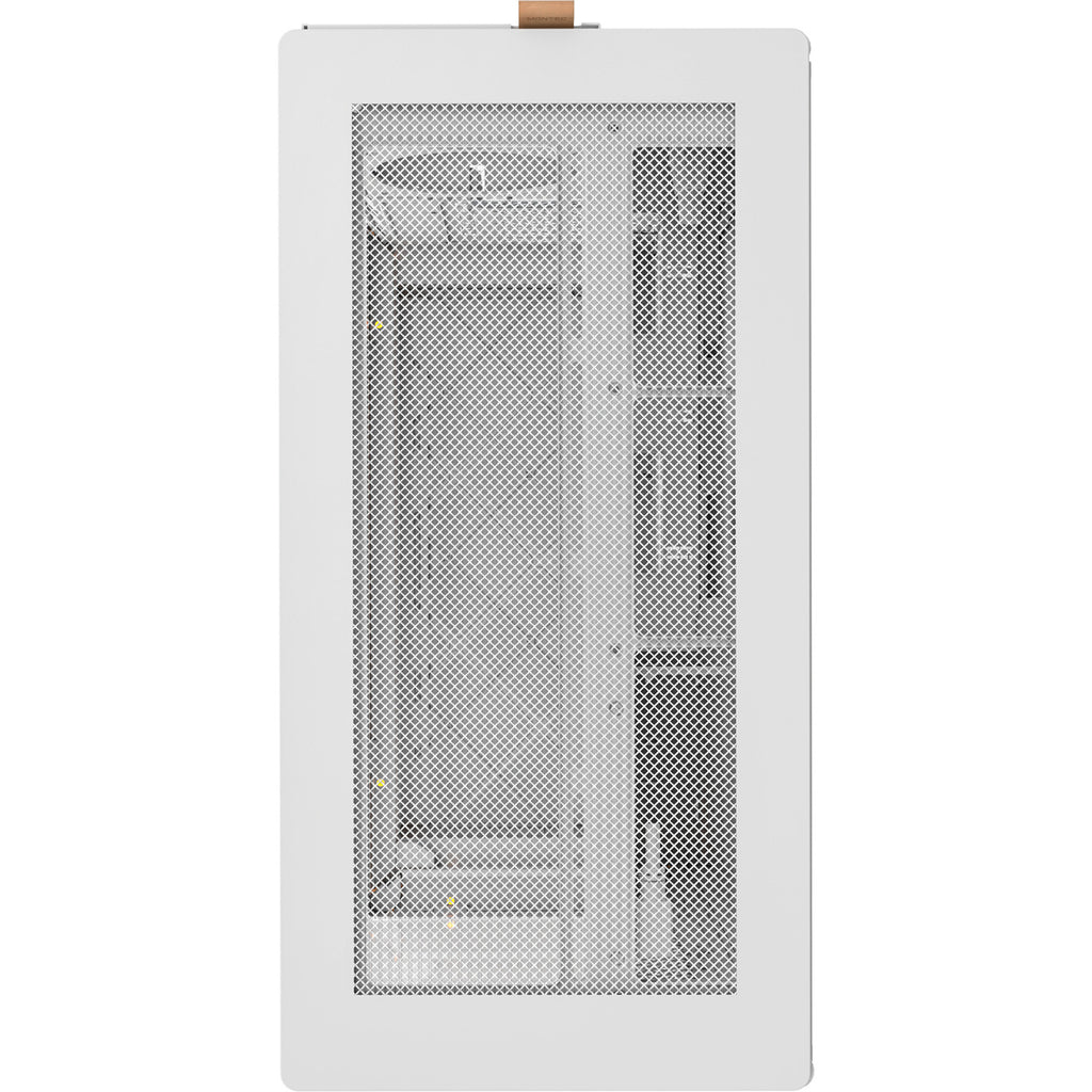 Montech hs02 midi tower behuizing (wit | 2x usb-a | 1x usb-c | rgb | tempered glass)