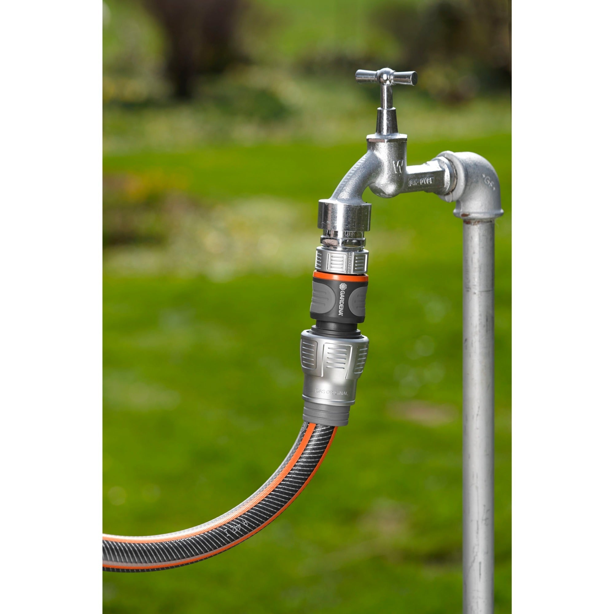 Gardena premium slangstuk 19 mm (3 4 ) (grijs zilver, 18256-50)