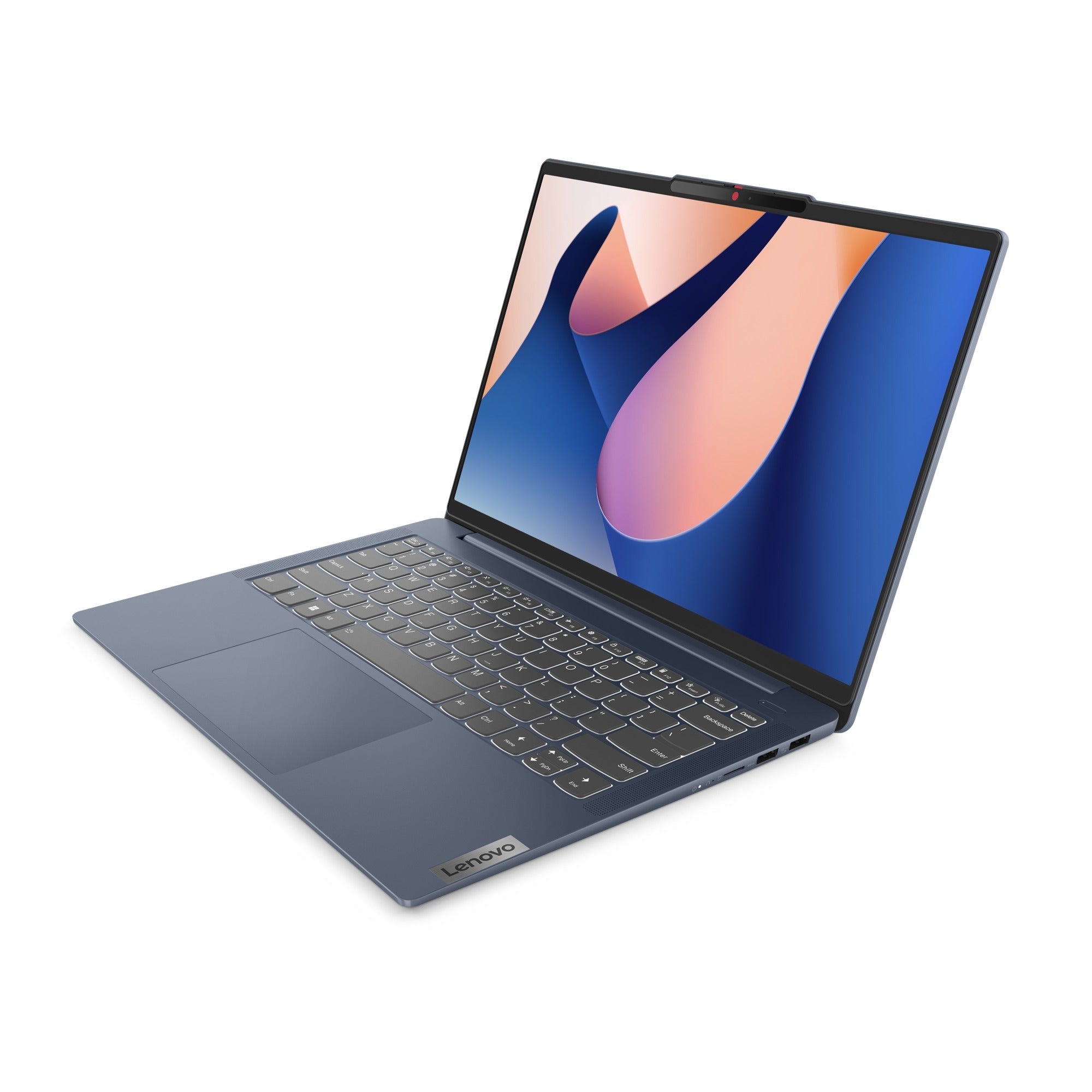 Lenovo ideapad slim 5 14iah8 (83bf004xmh) 14 laptop (blauw | core i5-12450h | uhd graphics | 16 gb | 512 gb ssd)