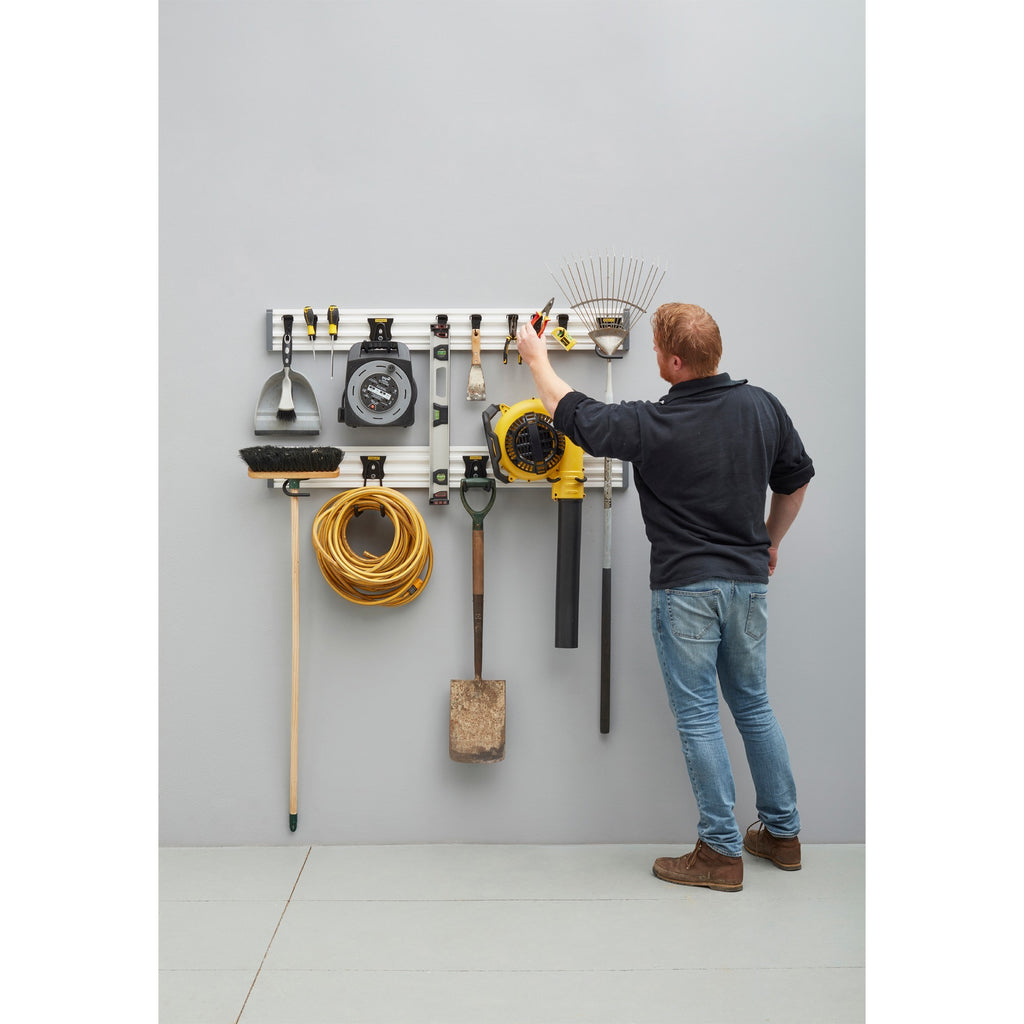 Stanley Schienen-Wandmontage-Starterset, 20-teilig