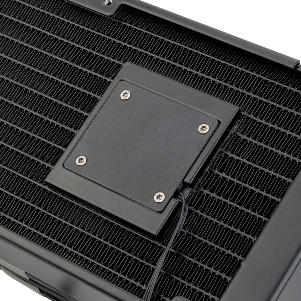 Silverstone xe360pdd waterkoeling (zwart zilver, 4-pin pwm)