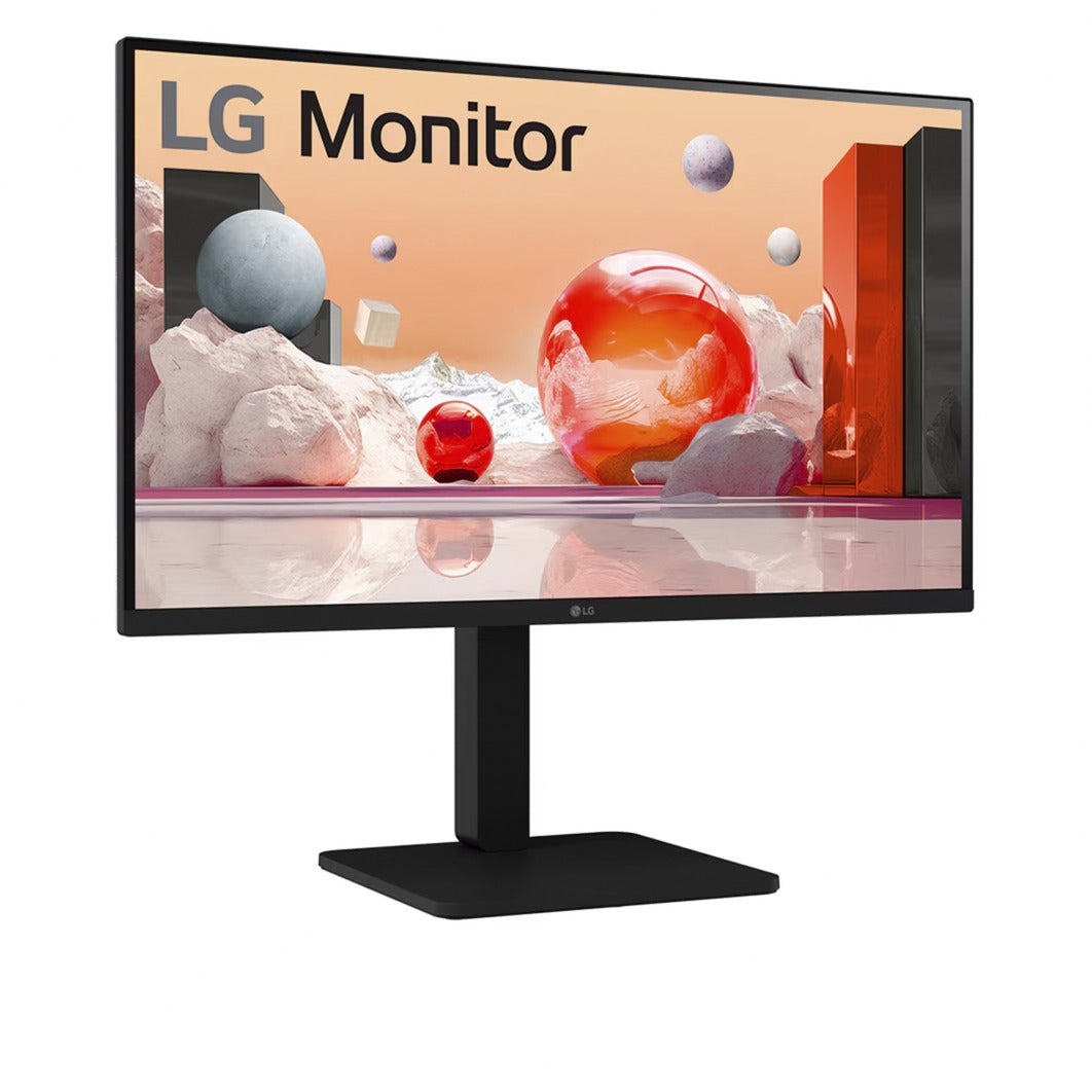 Lg 27ba450 27 monitor (zwart, 1x displayport, 1x hdmi, 1x vga)
