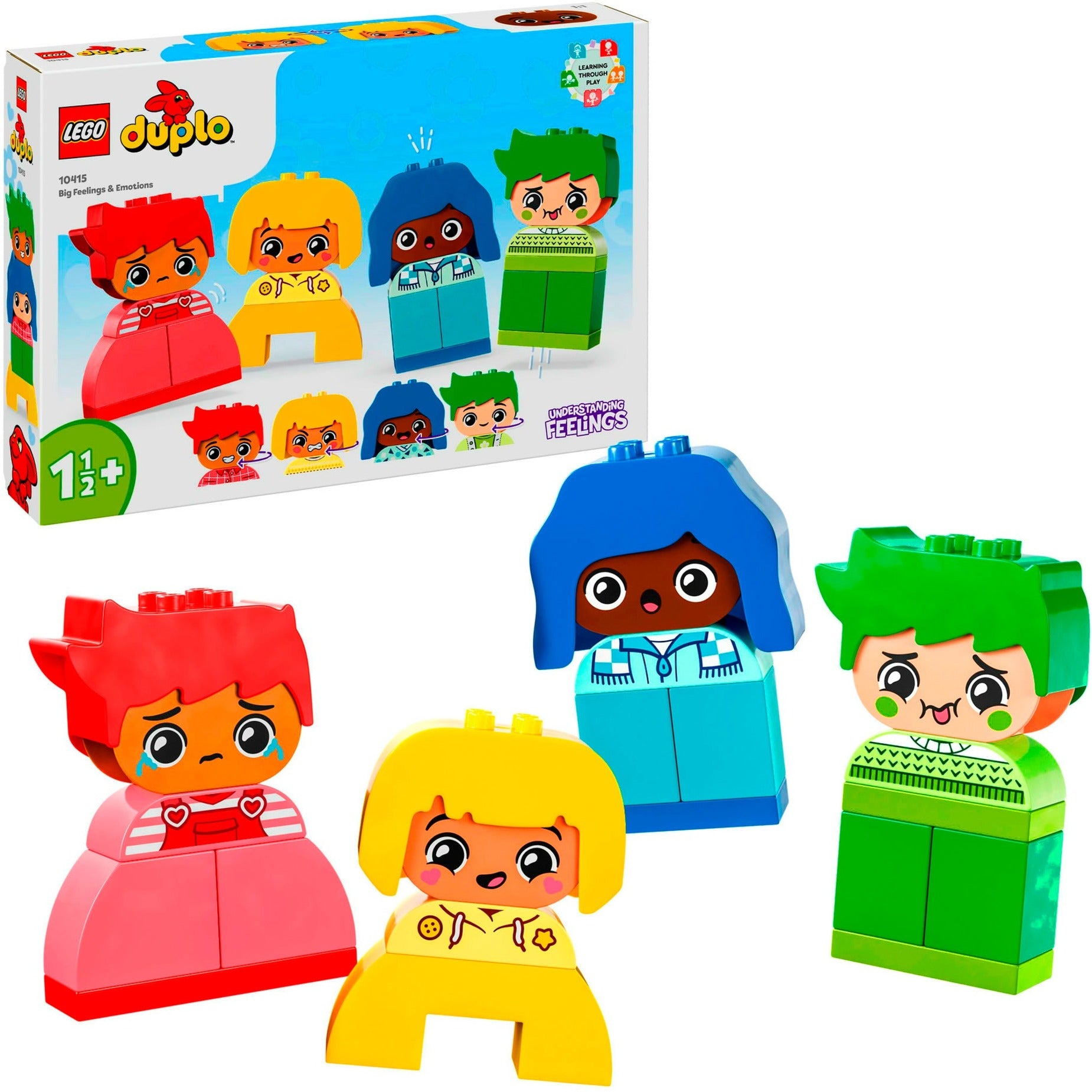 Lego duplo - gevoelens en emoties constructiespeelgoed (10415)