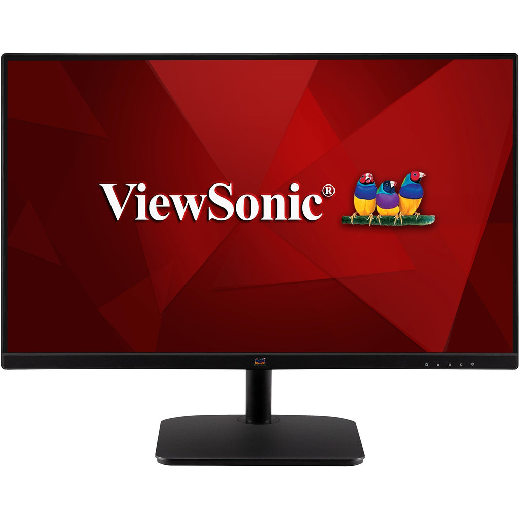 Viewsonic va2432-mhd 23.8 monitor (zwart (mat), 1x hdmi, 1x displayport, sound)