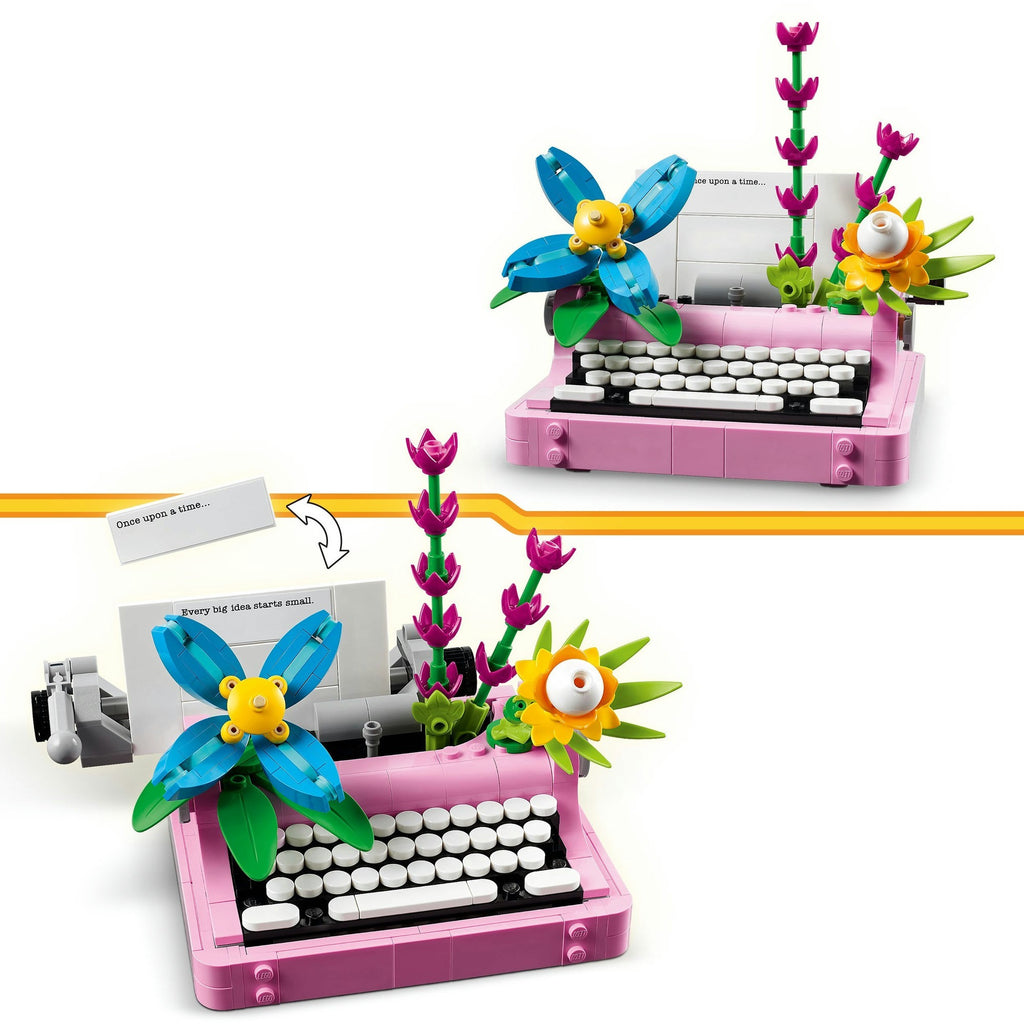 LEGO Creator 31169 Schreibmaschine mit Blumen
