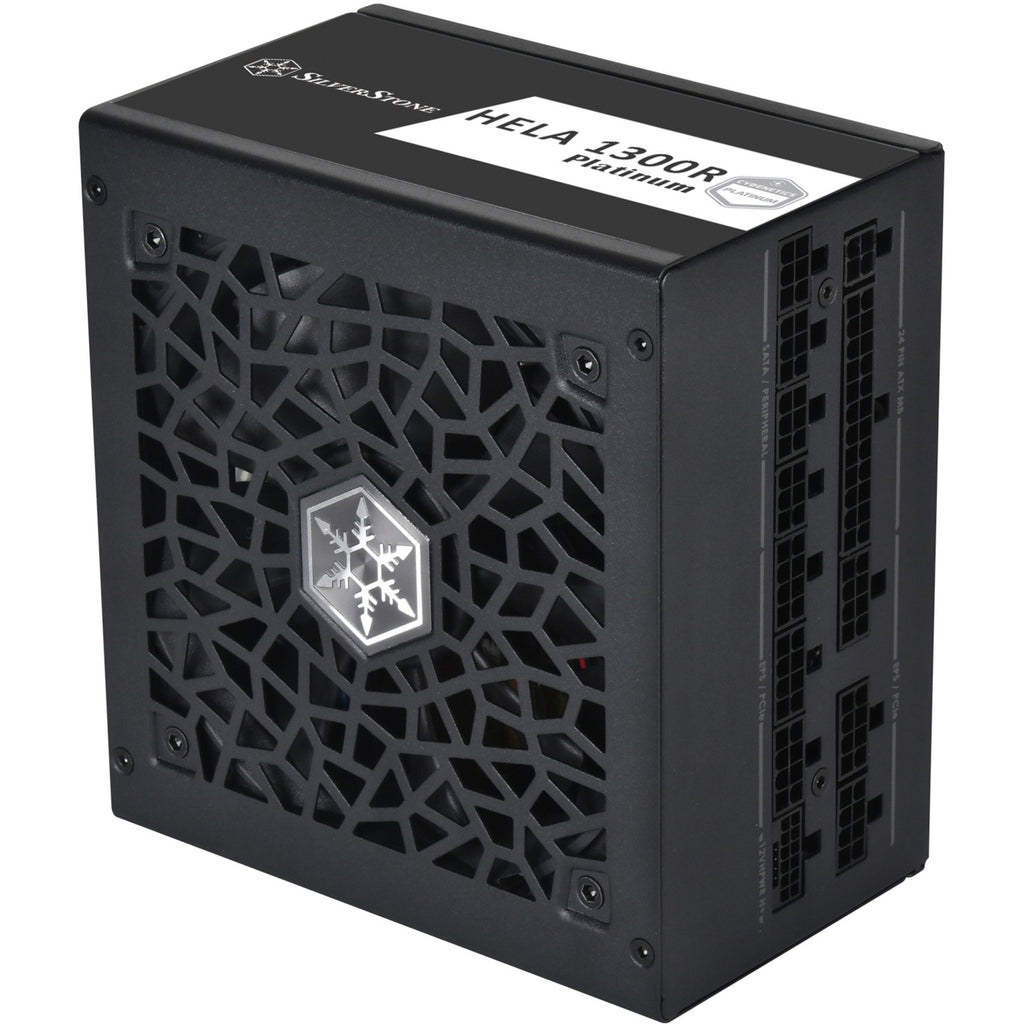 Silverstone hela 1300r platinum, modulaire 1300 watt voeding (zwart, 8x pcie)