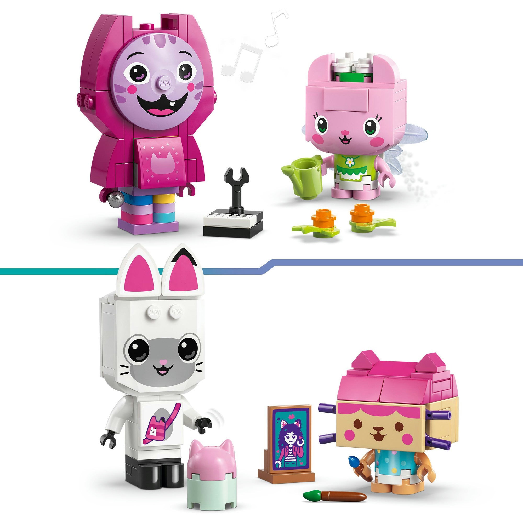 LEGO Gabbys Puppenhaus - Gabbys baubares Katzenfreunde-Konstruktionsspielzeug (11215)